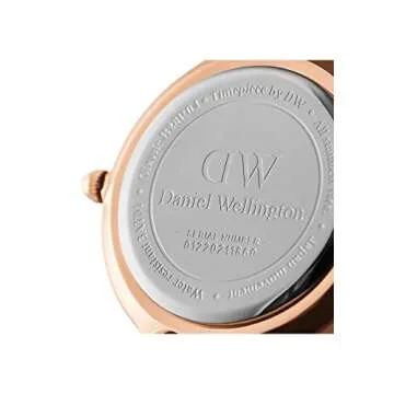Elegant Daniel Wellington Petite Sheffield Leather Watch