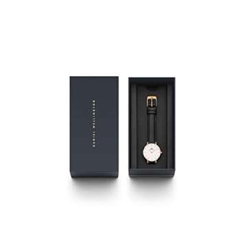Elegant Daniel Wellington Petite Sheffield Leather Watch