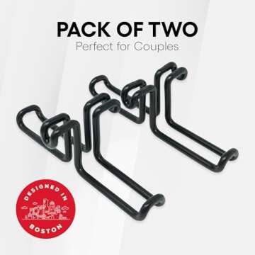 TrubliFit Shoe Rack for Original Peloton Bike – Holds 2 Pairs