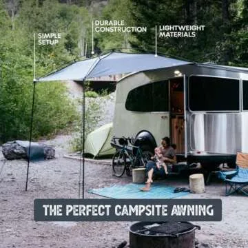 MoonShade Portable Vehicle Awning Large Shade Coverage