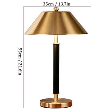 FIONEL LED Desk Lamp Modern Living Room Decoration Table Lamp Bedroom Bedside Lamp, Used for Study R...