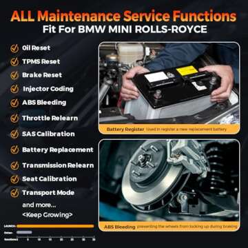 LAUNCH Creader Elite BMW Scanner: Full System Diagnostic Tool