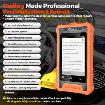 LAUNCH Creader Elite BMW Scanner: Full System Diagnostic Tool