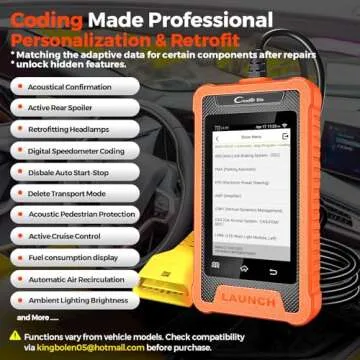 LAUNCH Creader Elite BMW Scanner: Full System Diagnostic Tool