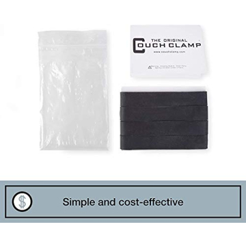 Couch Clamp Sectional Sofa Connectors Easy Install 4 Pack