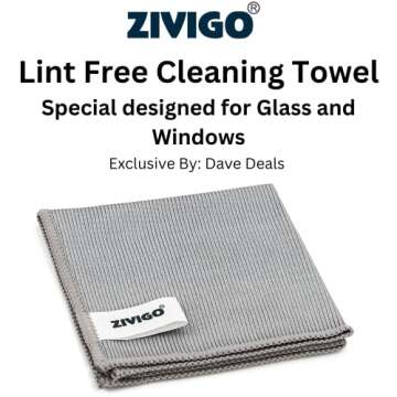 Sprayaway Glass Cleaner, Foam Action, 19 Fl Oz, (3 Pack) - With 1 Microfiber Lint-Free Cleaning Cloth And 1 Window Squeegee,