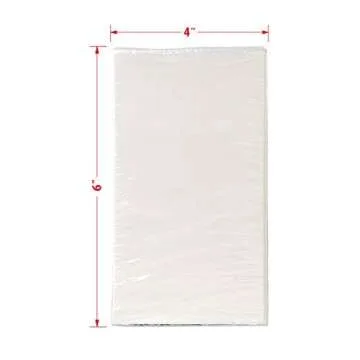 Fanfold 4”x 6” Direct Thermal Shipping Labels Self Adhesive, 500 Postage Mailing Labels for Thermal Printer, Fangtek Soonmark Zebra Compatible