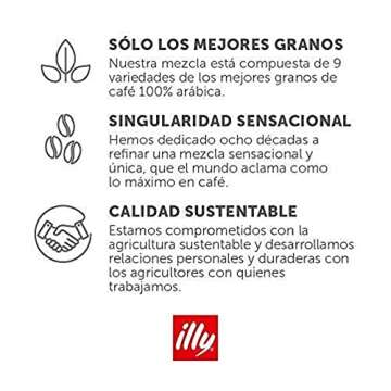 illy Caffe Ground Coffee Medium Grind Medium Roast 8.8 Oz. for Drip Coffeemakers & French Presses