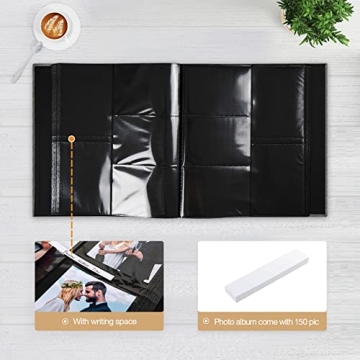 Linen Hardcover Photo Album with 1000 Pockets