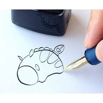 Zebra Comic Pen Nib- Type Professional - G Model - Titanium - Pack of 10 (PG-7B-C-K)