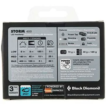 Black Diamond Storm 400 HEADLAMP