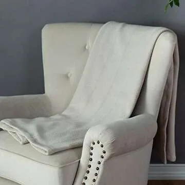 Sustainable Cotton Throw Blanket - Lightweight & Stylish