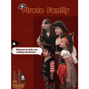 Stylish Women's Pirate Costume with Turban for Themed Events