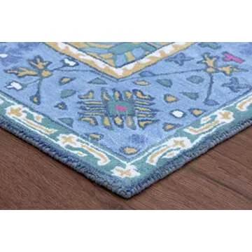 Traditional Wool Area Rugs by Allen Home | Durable | 100% Wool, Hand Tufted | Living Room, Dining Room, Bedroom, and Entryway Area Rugs | 8’ x 10’ | Octavia Leopard