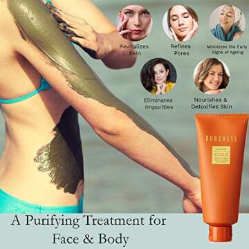 Borghese Fango Active Mud for Face and Body, 7 oz
