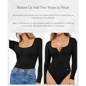 Popilush Women's Shapewear Bodysuit for Every Occasion