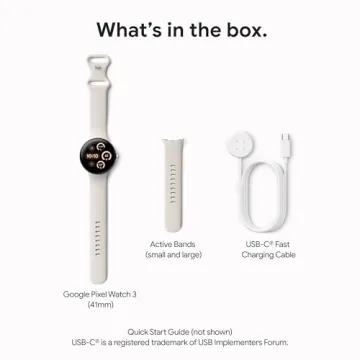 Google Pixel Watch 3 – Advanced Health & Fitness Smartwatch