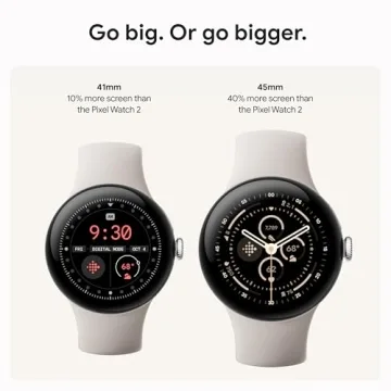 Google Pixel Watch 3 – Advanced Health & Fitness Smartwatch