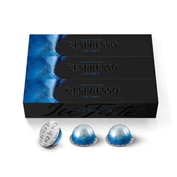 Nespresso Ice Forte 30-Count Capsules for Iced Coffee