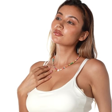 RINTOLER Personalized Gold Initial Necklace for Women