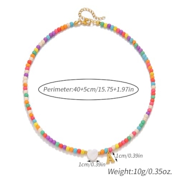 RINTOLER Personalized Gold Initial Necklace for Women