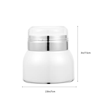 Beaupretty Airless Pump Bottles Refillable Cosmetic Containers
