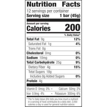 Larabar Apple Pie, Gluten Free Vegan Fruit & Nut Bars, 1.6 oz bars, 12 ct