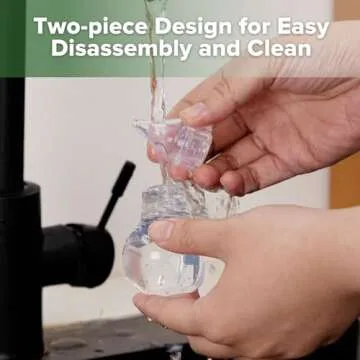 Haakaa Silicone Baby Nasal Aspirator | Nose Bulb Syringe | Easy-Squeezy Baby Nose Cleaner, Newborn Infant &Toddler - BPA Free Silicone