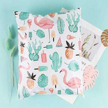 RUSPEPA Summer Poly Mailers - Waterproof & Heavy Duty Bags