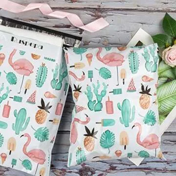 RUSPEPA Summer Poly Mailers - Waterproof & Heavy Duty Bags