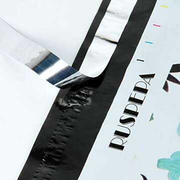 RUSPEPA Summer Poly Mailers - Waterproof & Heavy Duty Bags