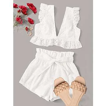 RAGEFIVE Comfortable Braided Sandals for Women Slip On