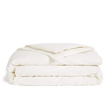 Brooklinen Luxury Sateen Duvet Cover - King Size in Cream