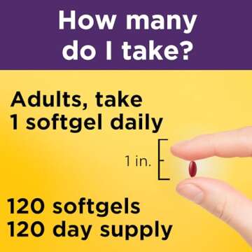 Nature Made Hair Skin and Nails with Biotin 2500 mcg, Dietary Supplement For Healthy Hair Skin and Nails Support, 120 Softgels, 120 Day Supply