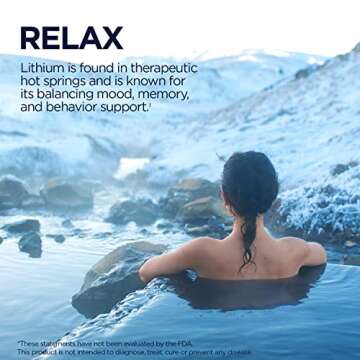 Mood Support with KAL Lithium Orotate ActivMelt 5mg