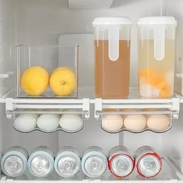 KILOW Refrigerator Eggs Storage Box for Freshness