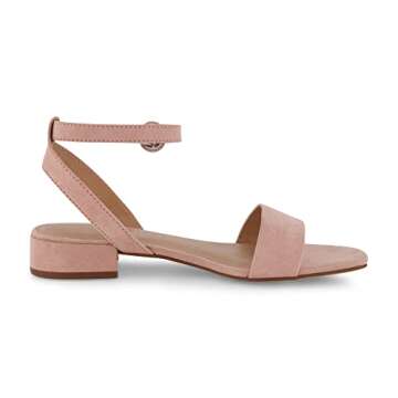 Stylish CUSHIONAIRE Nobu Low Block Heel Sandal for Comfort