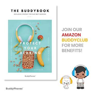BuddyPhones Discover - Safe Kids Headphones for All Devices