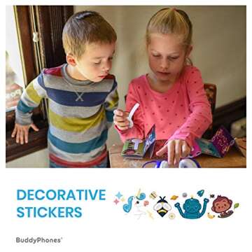 BuddyPhones Discover - Safe Kids Headphones for All Devices