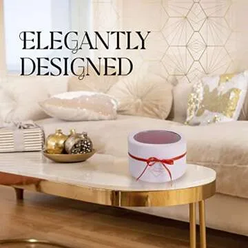 GLAMOUR BOUTIQUE Flowers Forever in a Box 12 Preserved Roses in Velvet Box for Delivery, Valentine's Day Gifts for Her, Birthday, for Women, Eternal Rose for Wife, Mom Flower - Red