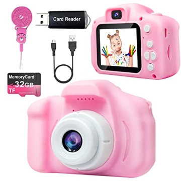 Upgrade Selfie Kids Camera for Girls 3-8 Years - Fun Gifts