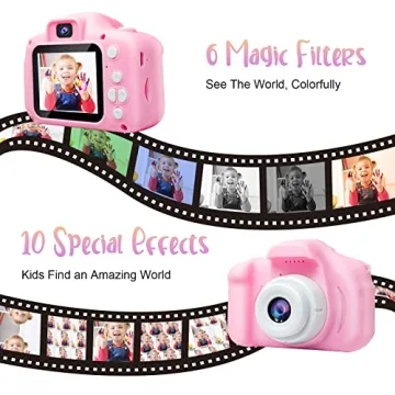 Upgrade Selfie Kids Camera for Girls 3-8 Years - Fun Gifts
