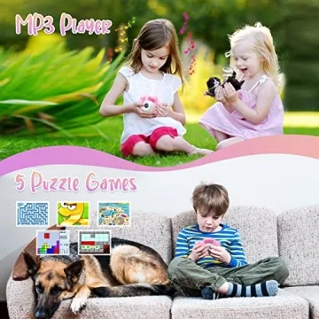 Upgrade Selfie Kids Camera for Girls 3-8 Years - Fun Gifts