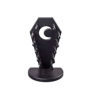 Gothic Coffin Makeup Holder - Unique Vanity Decor