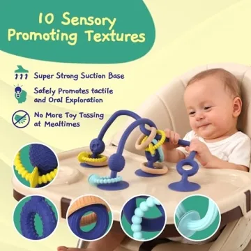 Jumble Jangle Baby Teething Toy – BPA-Free & Durable High Chair Toy