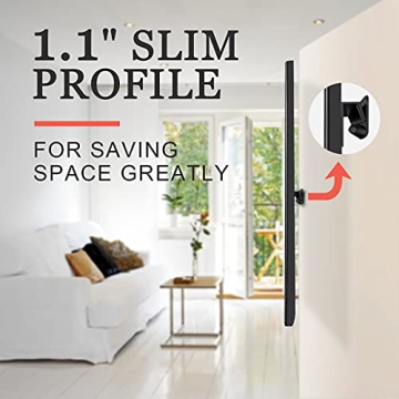 No Stud TV Wall Mount for 12-55 Inch Screens