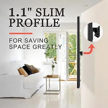 No Stud TV Wall Mount for 12-55 Inch Screens