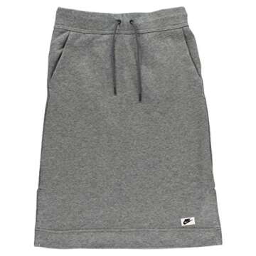 Nike Womens Sportswear Modern Skirt Carbon Heather/Dark Grey SM