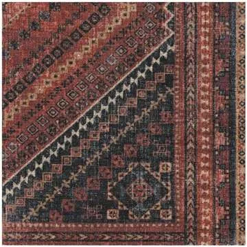 Ruggable Premium Vintage Washable Rug for Home Decor