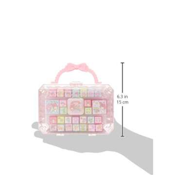 Sanrio N-1709-769711 My Melody Friends Stamp Set, 6.5 x 1.8 x 7.3 inches (16.5 x 4.5 x 18.5 cm), Polystyrene